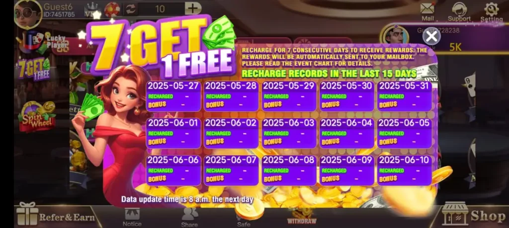 3patti Tiger Bonuses